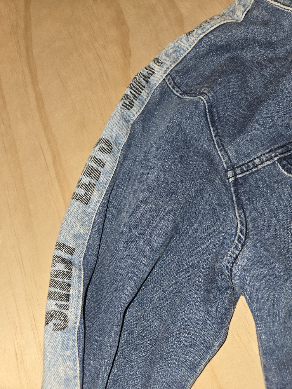 Levi's Men's Blue Denim Trucker Jacket Size M ... Big E - Picture 4 of 10